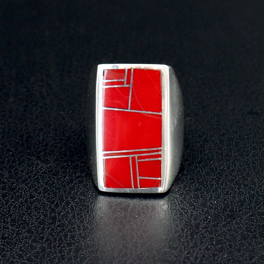 51967 Supersmith / David Rosales Rosarita Inlay & Sterling Silver